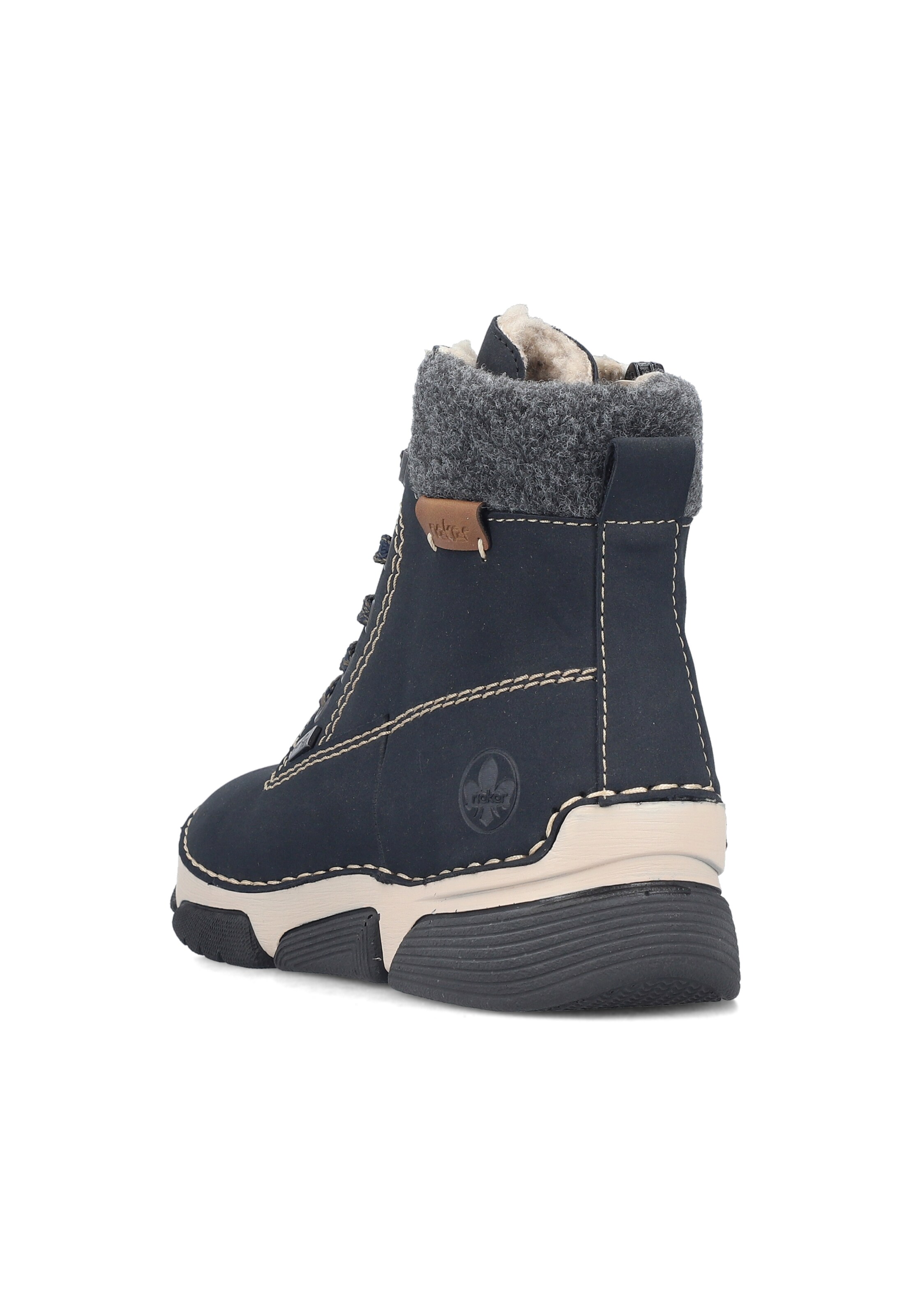 Bottines à lacets Rieker en bleu