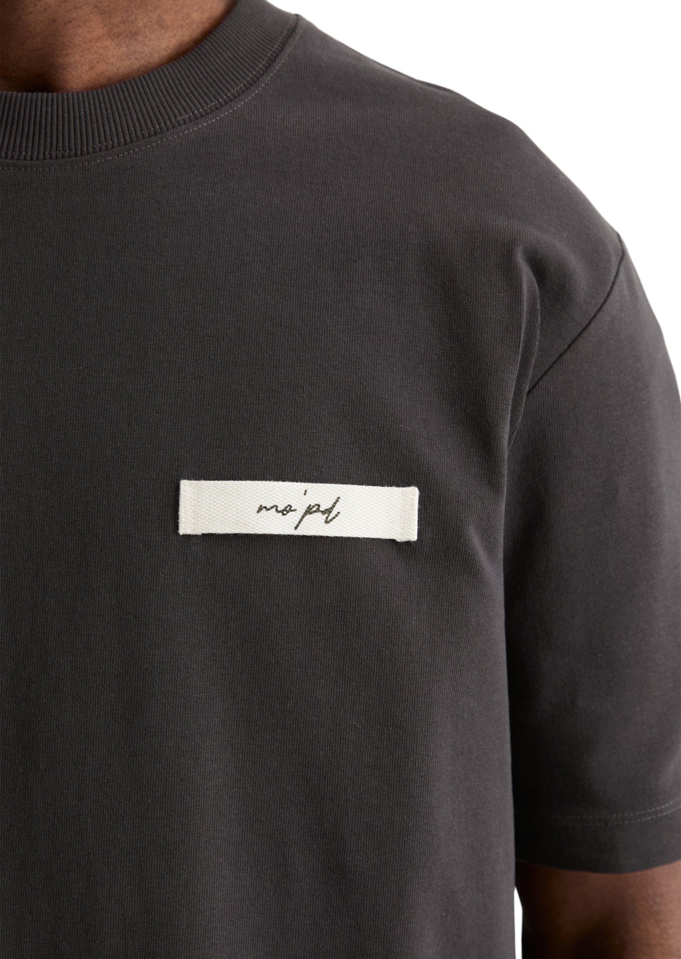 T-Shirt 'DfC' Marc O'Polo DENIM en gris