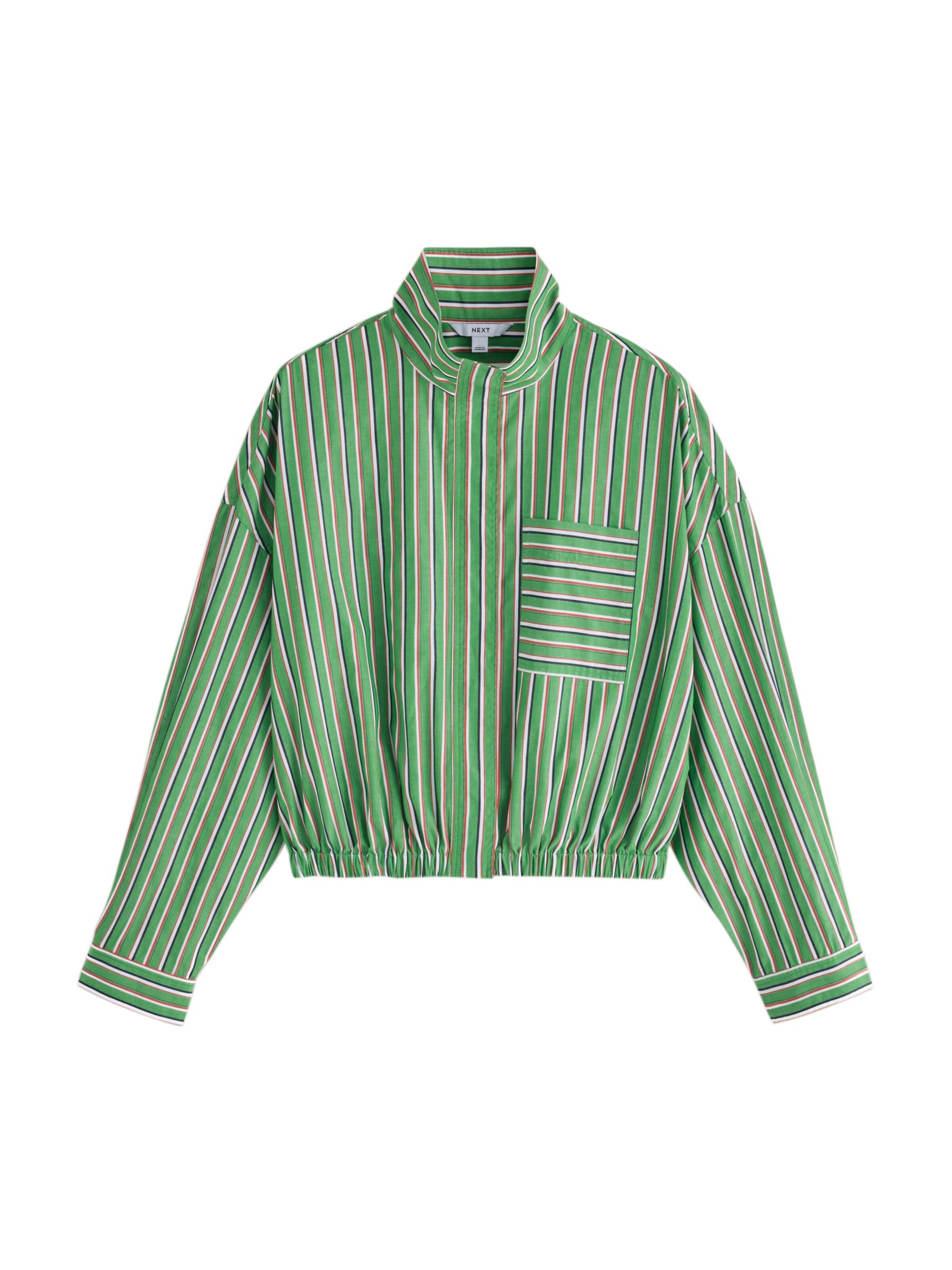 Next Between-season jacket in Green: front