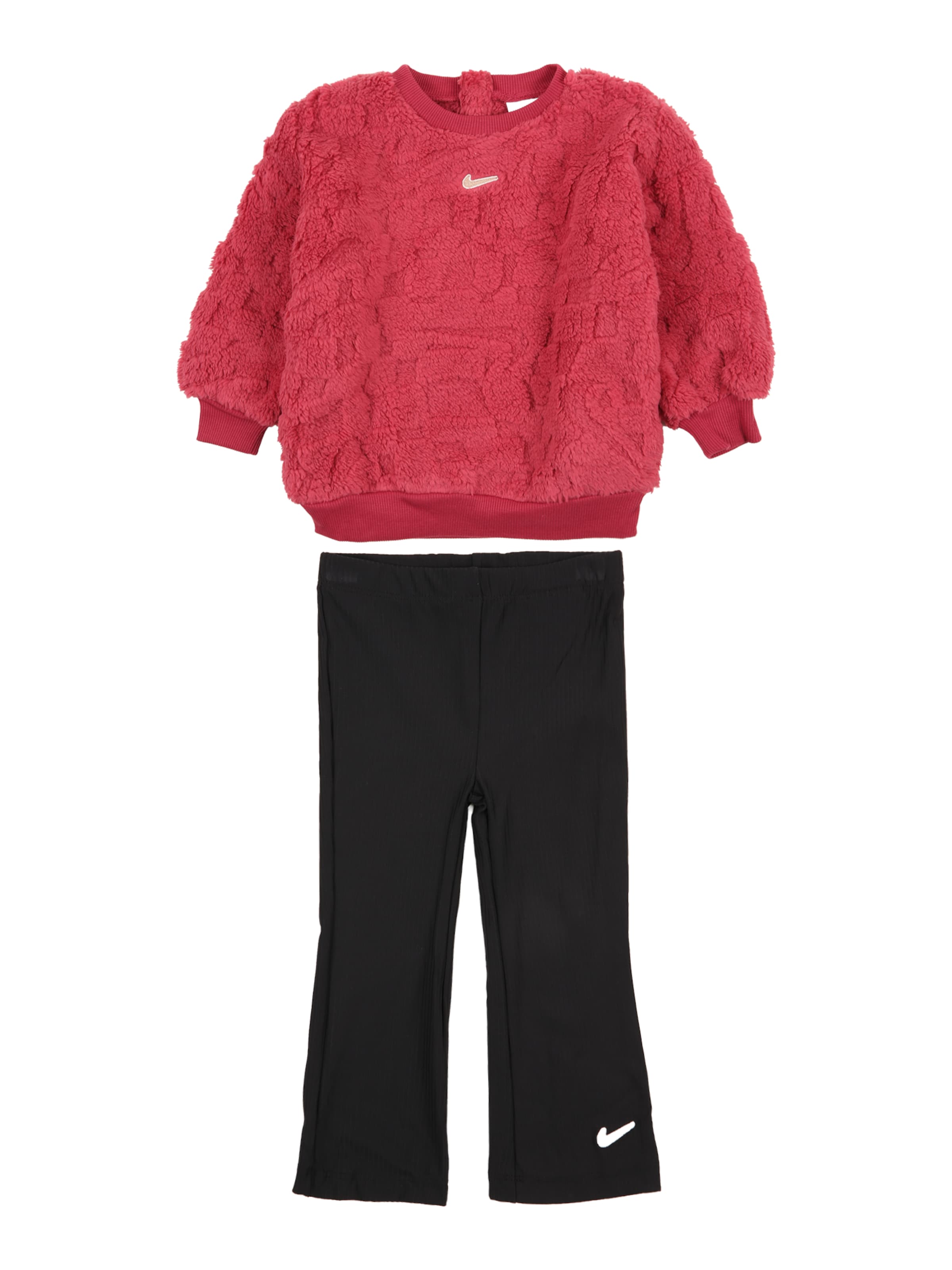 Nike Sportswear Set in Red: front