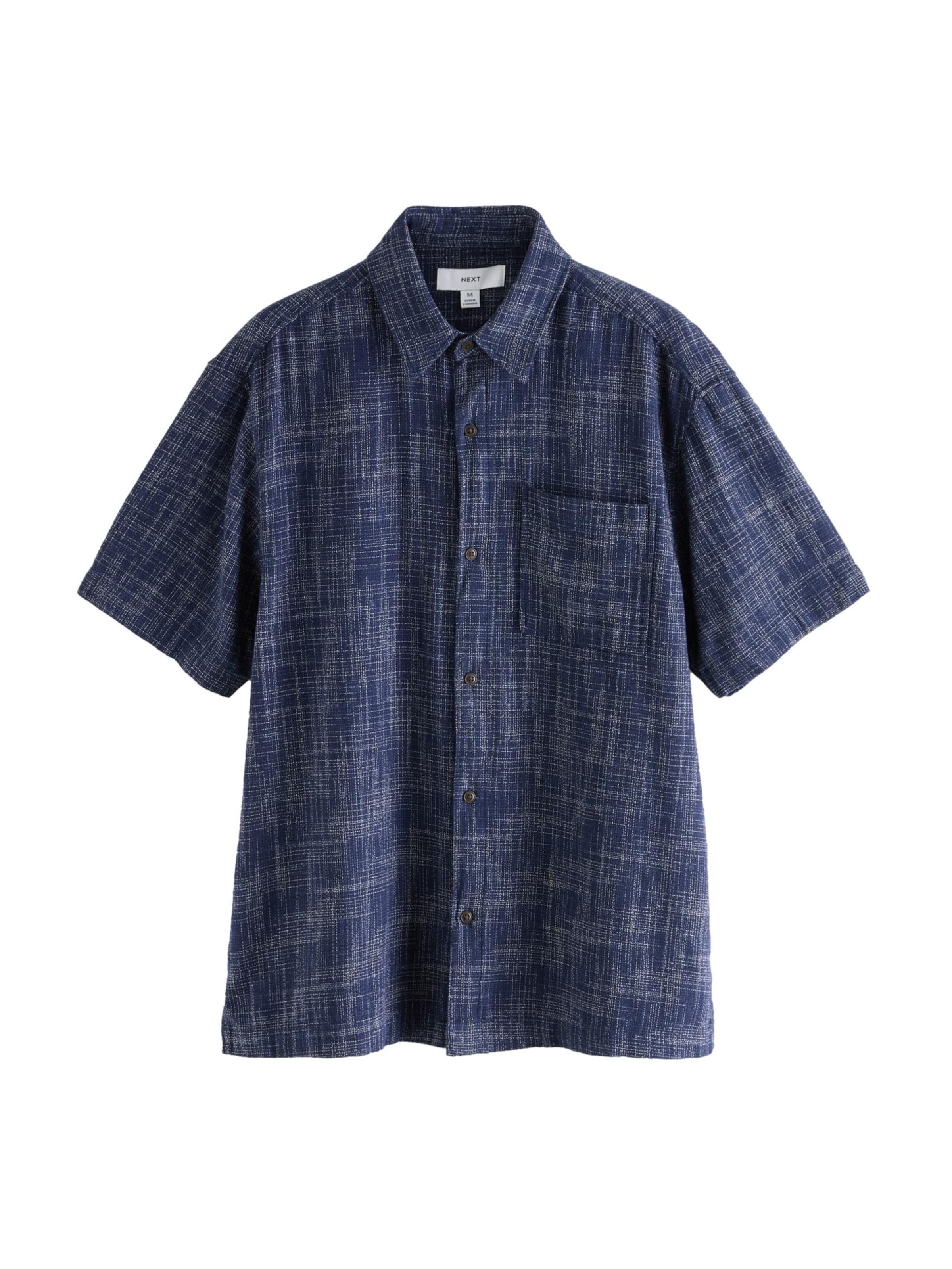 Coupe regular Chemise Next en bleu : devant