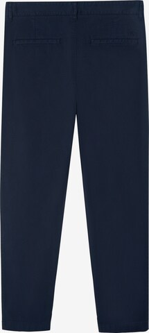 Adolfo Dominguez Regular Bundfaltenhose in Blau