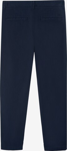 regular Pantaloni con pieghe di Adolfo Dominguez in blu
