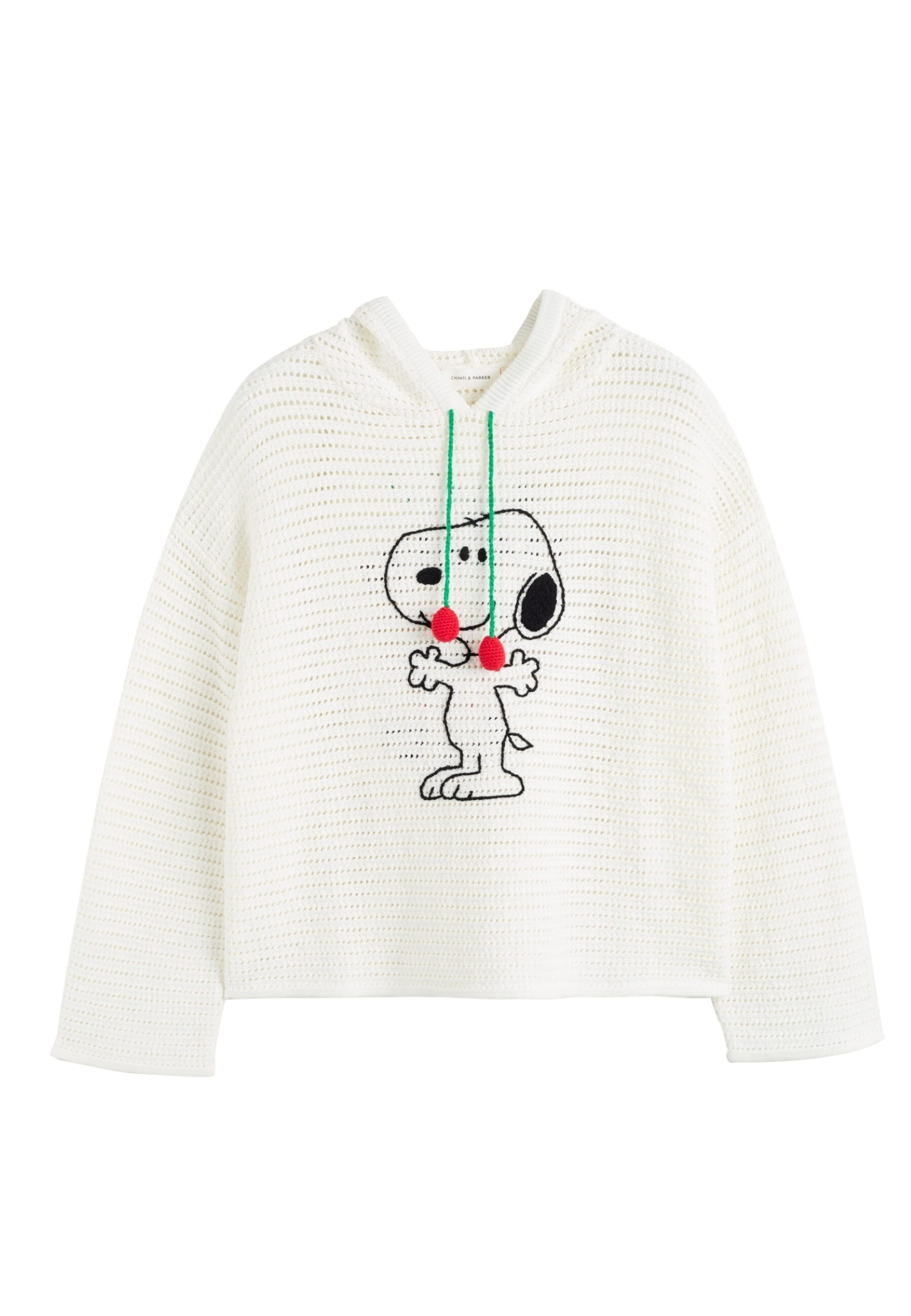 Pull-over 'Snoopy' Chinti & Parker en beige : devant