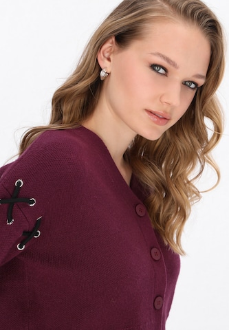 Cardigan myMo ROCKS en rouge