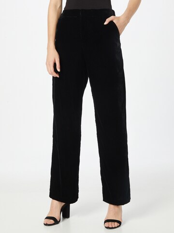 Wide Leg Pantalon GAP en noir : devant