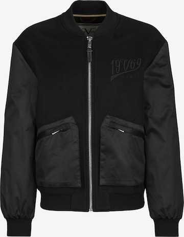 Veste mi-saison 'Fioello' 19V69 ITALIA en noir : devant