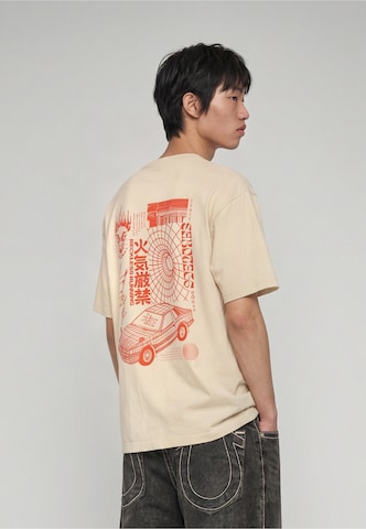 EDWIN T-Shirt 'Tokyo Sabotage' in Beige: Vorderseite