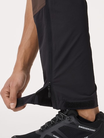 SWEDEMOUNT Regular Outdoor trousers 'Lofoten' in Brown