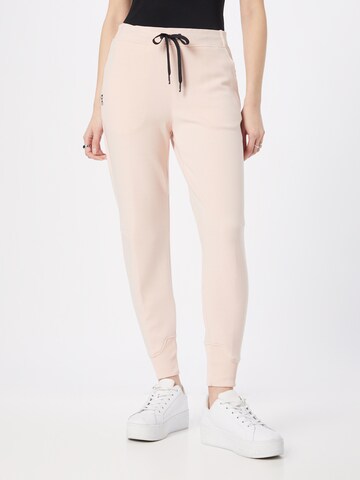 Effilé Pantalon On en beige : devant