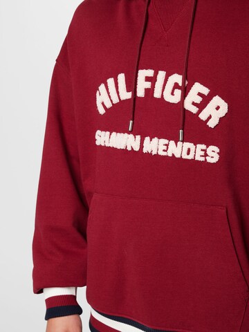 TOMMY HILFIGER Sweatshirt in Rood