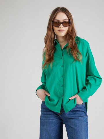 PIECES Blouse 'TANNE' in Groen