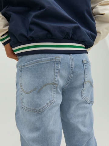 Jack & Jones Junior Kitsas Teksapüksid 'Liam', värv sinine