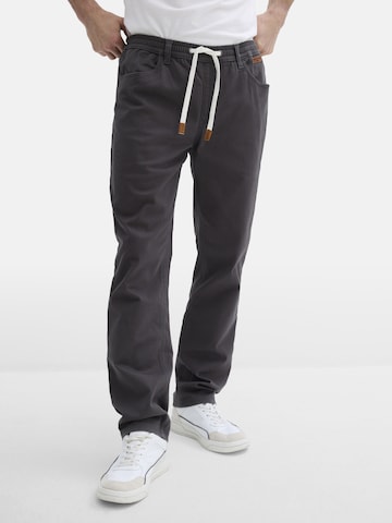 Regular Pantalon bonprix en gris : devant