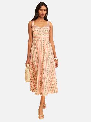 Abito estivo di love & roses in rosa: frontale