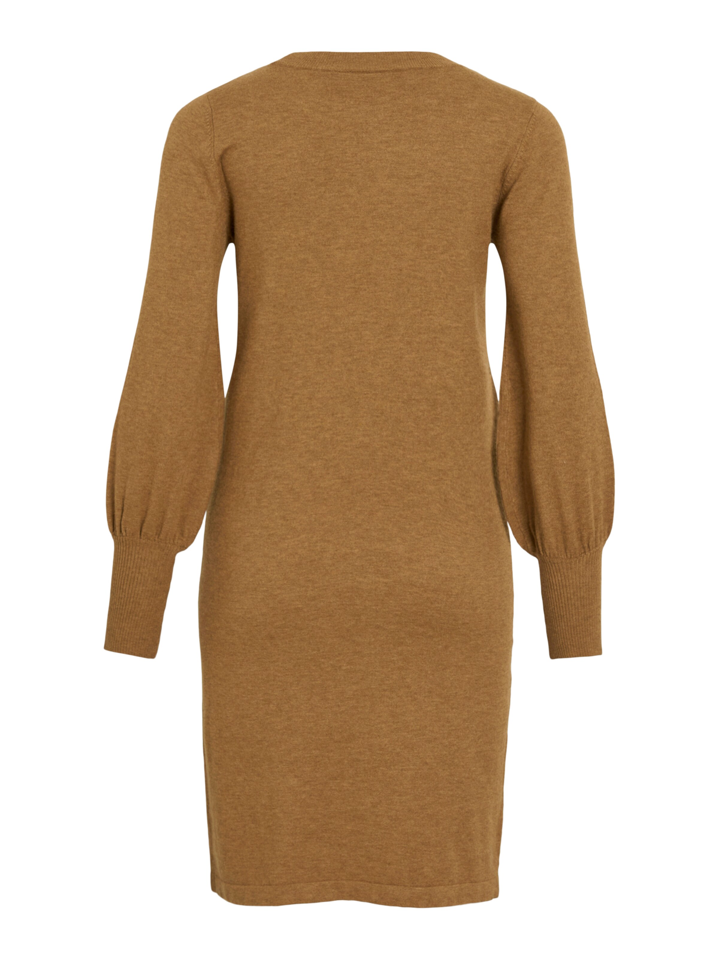 VILA Knit dress 'VIKERRY' in Brown