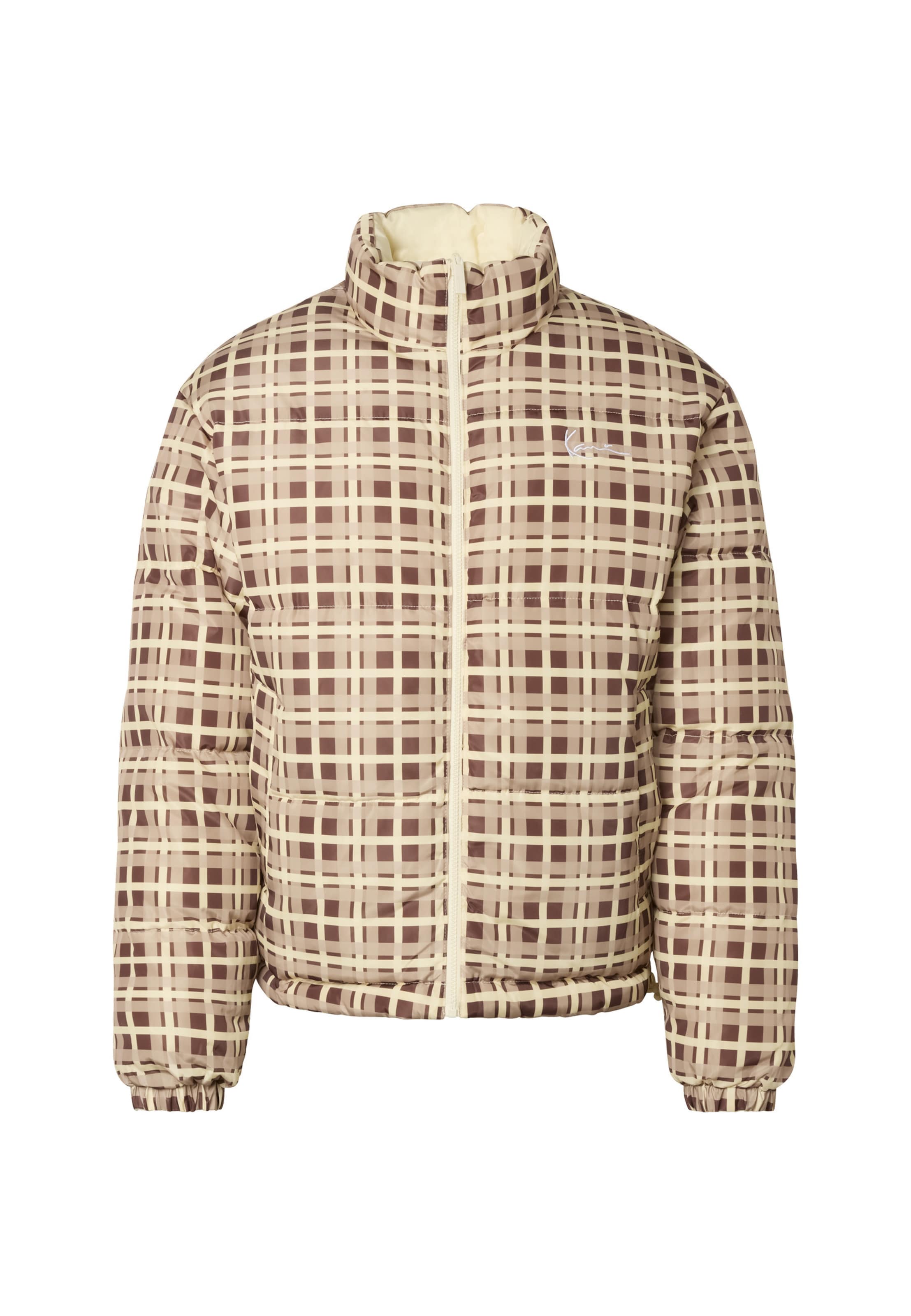 Karl Kani Winter jacket in L in Brown / Mocha / Light yellow, Item view