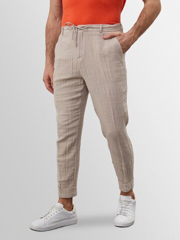Antioch Regular Trousers in Beige: front