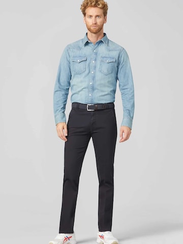 MEYER Regular Chino 'Roma' in Blauw