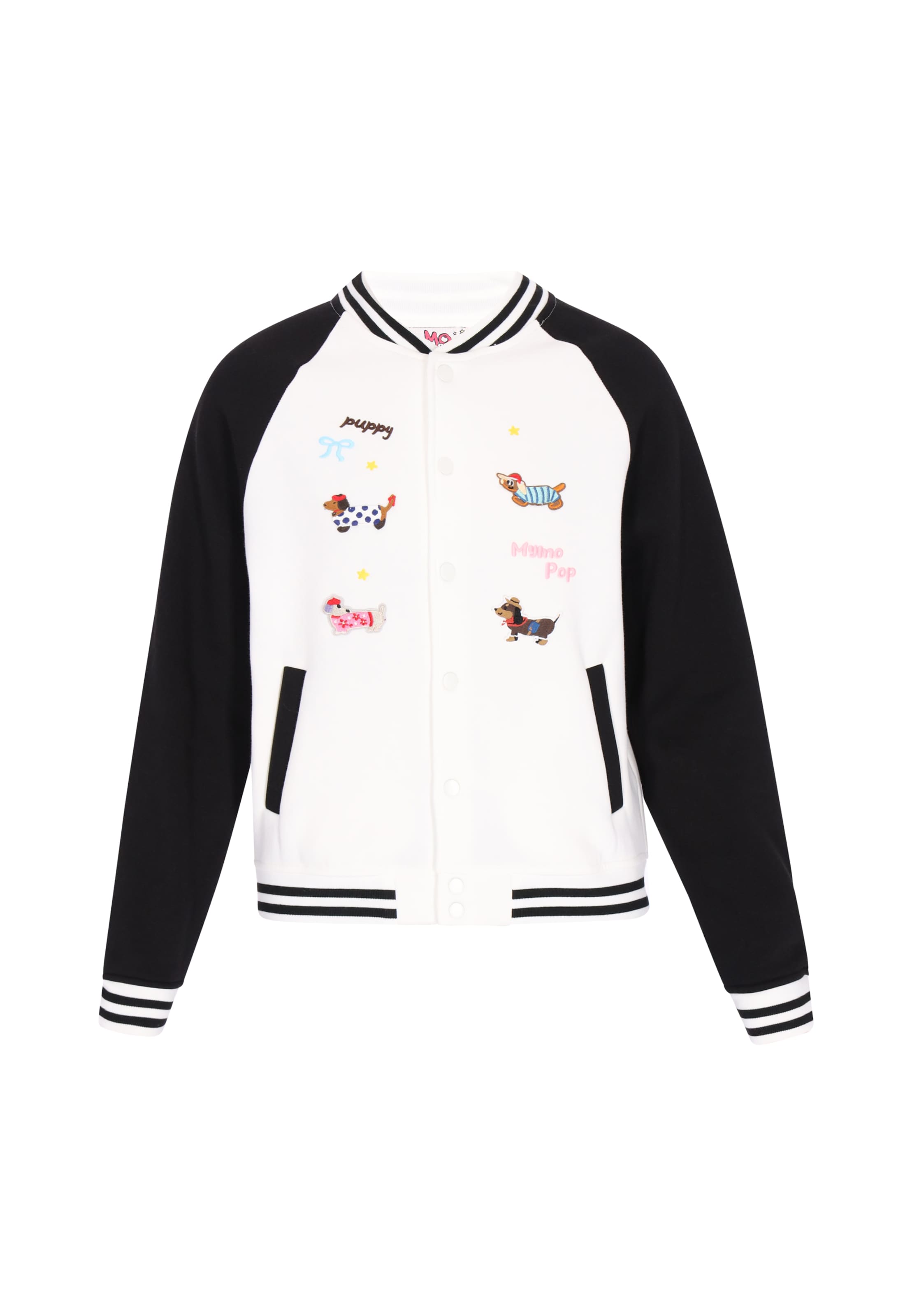 MYMO - Casaco meia-estação em preto: frente