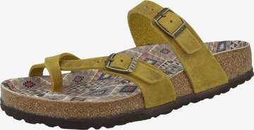 BIRKENSTOCK T-Bar Sandals 'Mayari' in Yellow