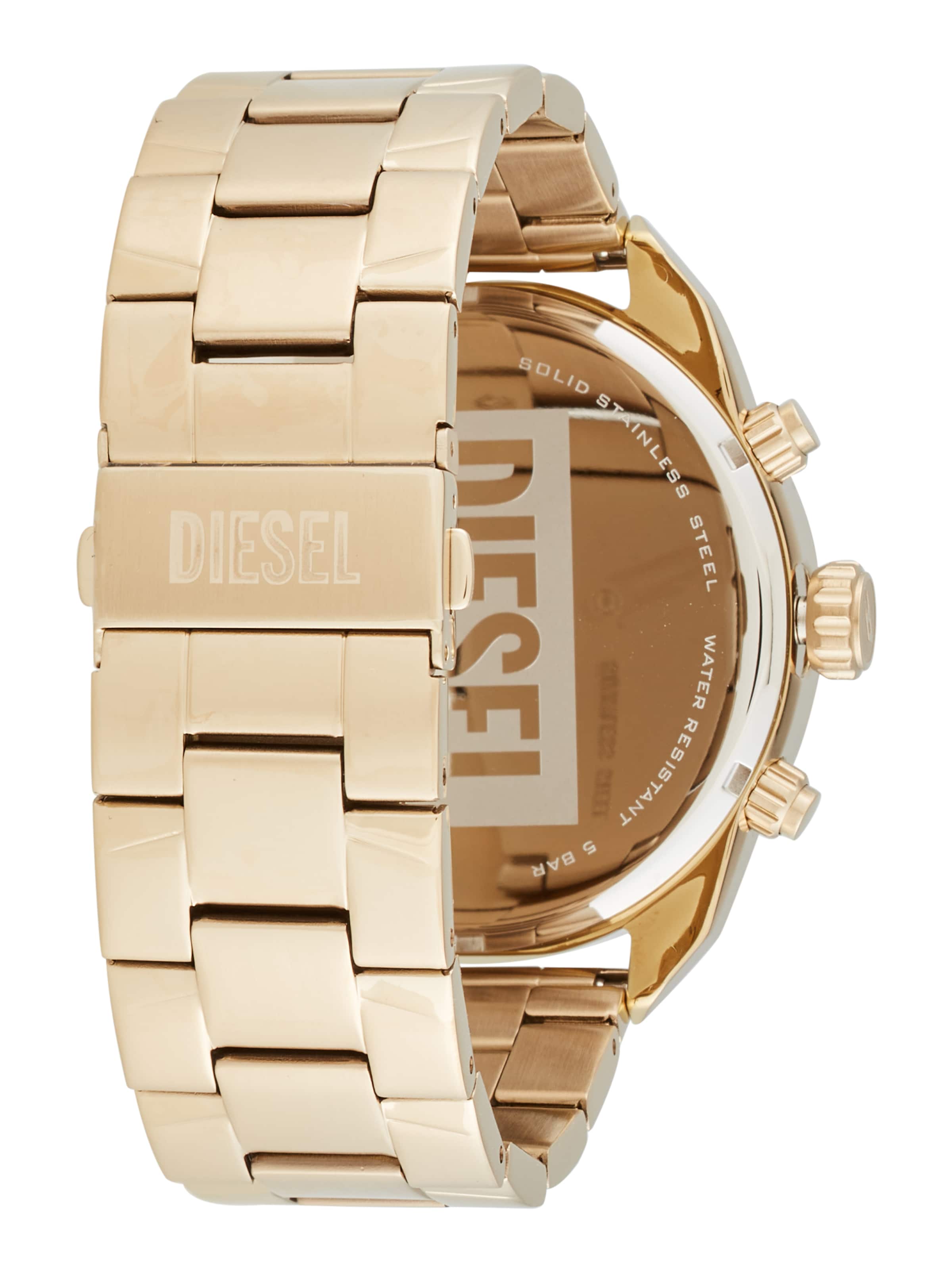 DIESEL Analógové hodinky - Zlatá