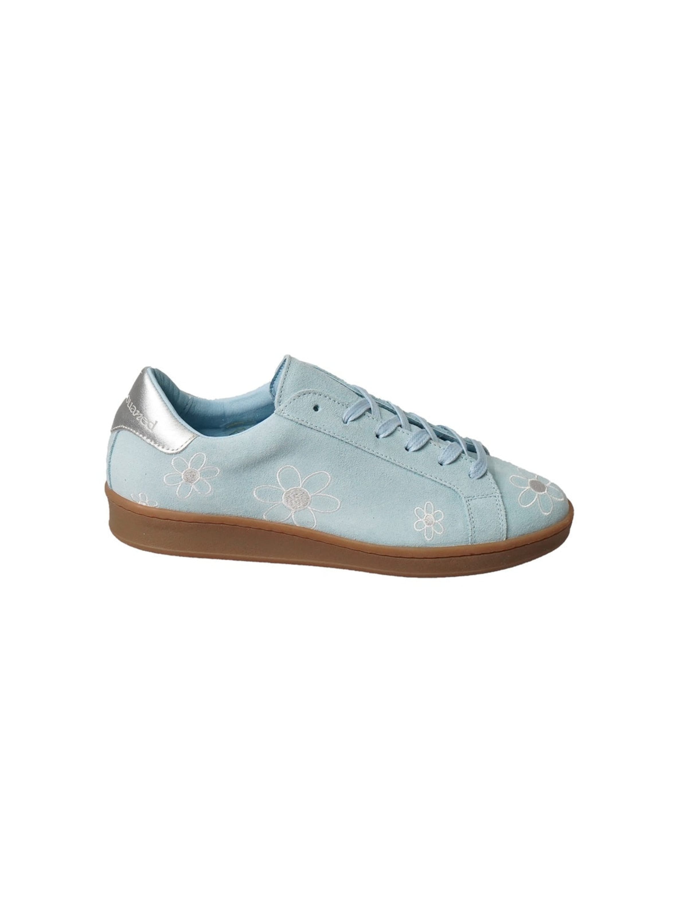 Yoxeone Lace-Up Shoes 'Bloomé' in Blue: front