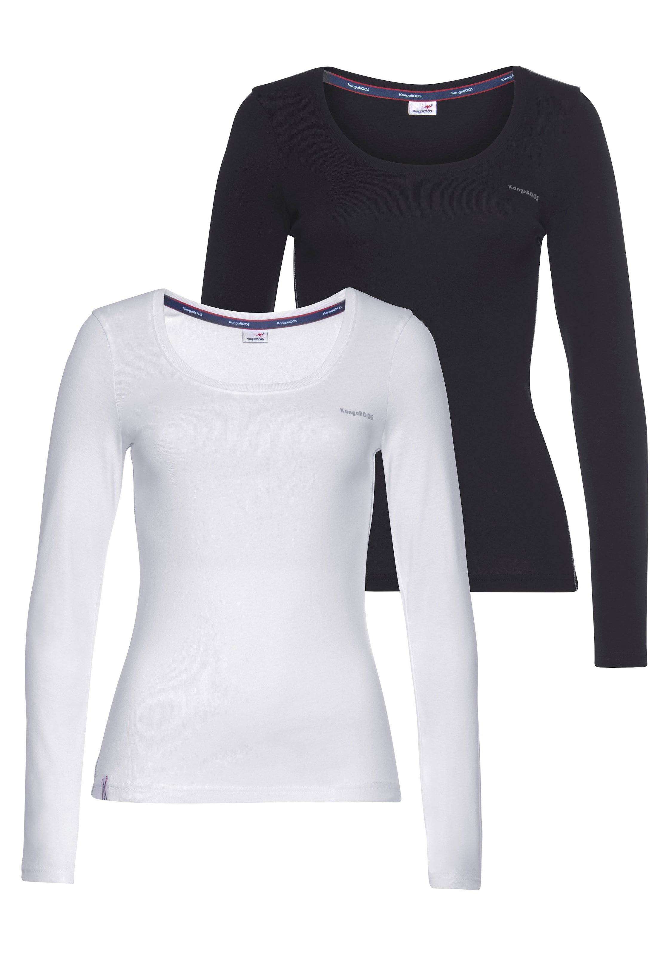 KangaROOS Shirt in Black: front