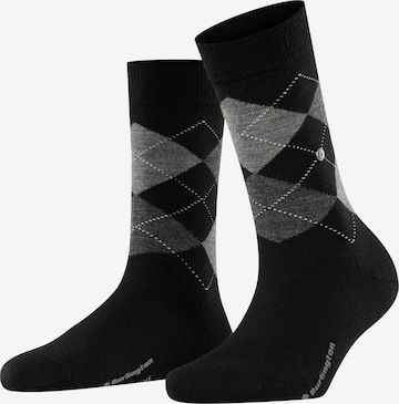 BURLINGTON Socken 'Marylebone' in Schwarz: Vorderseite