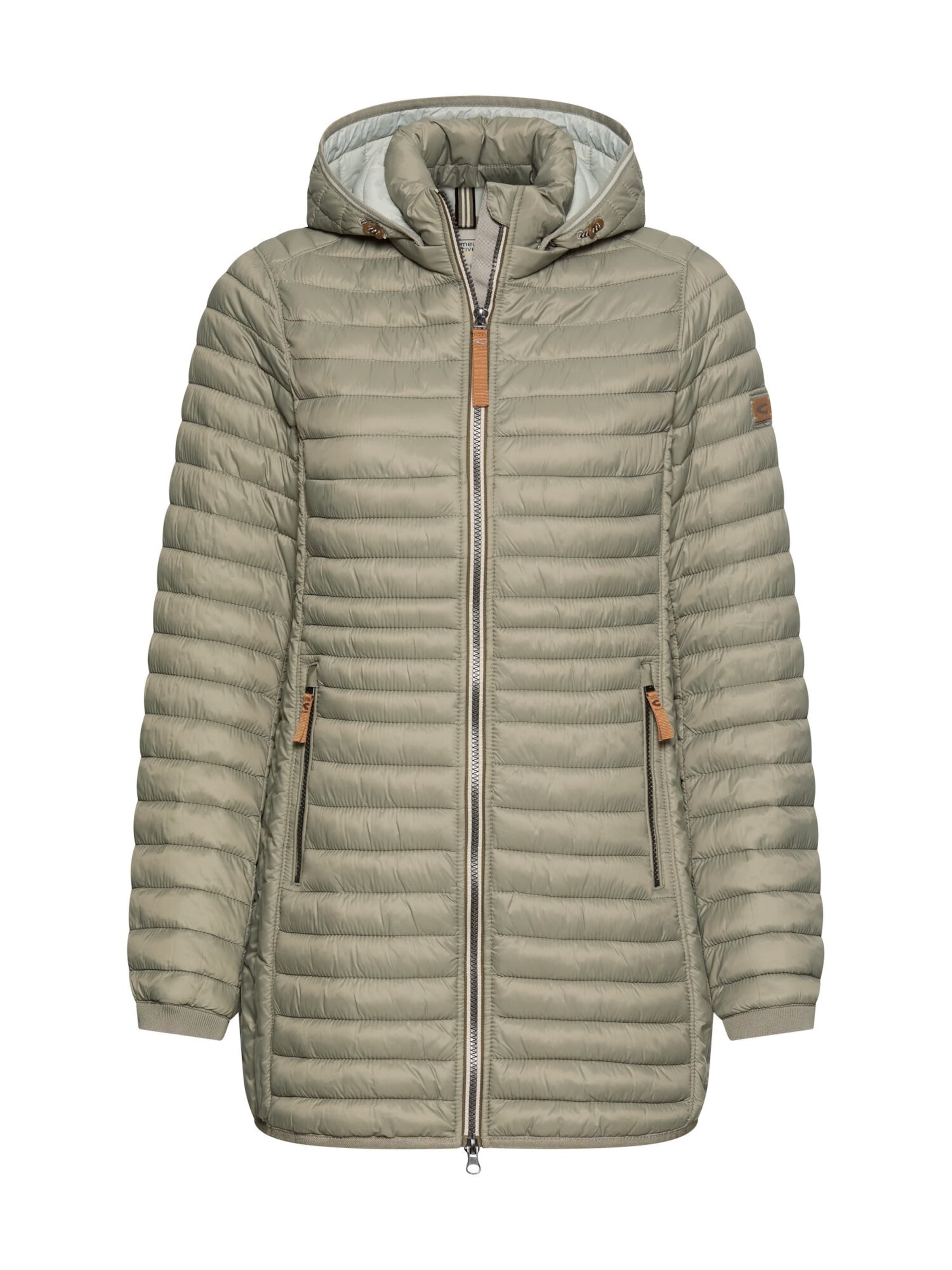 CAMEL ACTIVE Steppjacke aus recyceltem Polyamid in Grün: Vorderseite