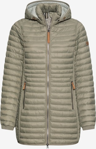 CAMEL ACTIVE Steppjacke aus recyceltem Polyamid in Grün: Vorderseite