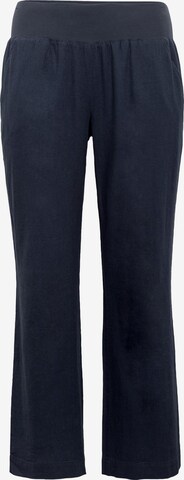 SHEEGO Flared Pants in Blue: front