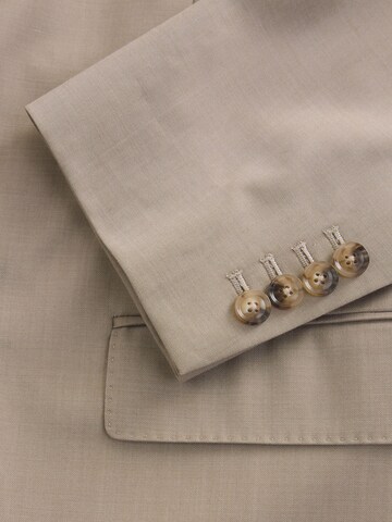 Next Slim Fit Sakko in Beige