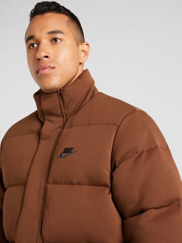 Veste de survêtement Nike Sportswear en marron