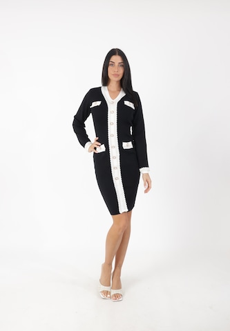 Elara Knit dress in Black