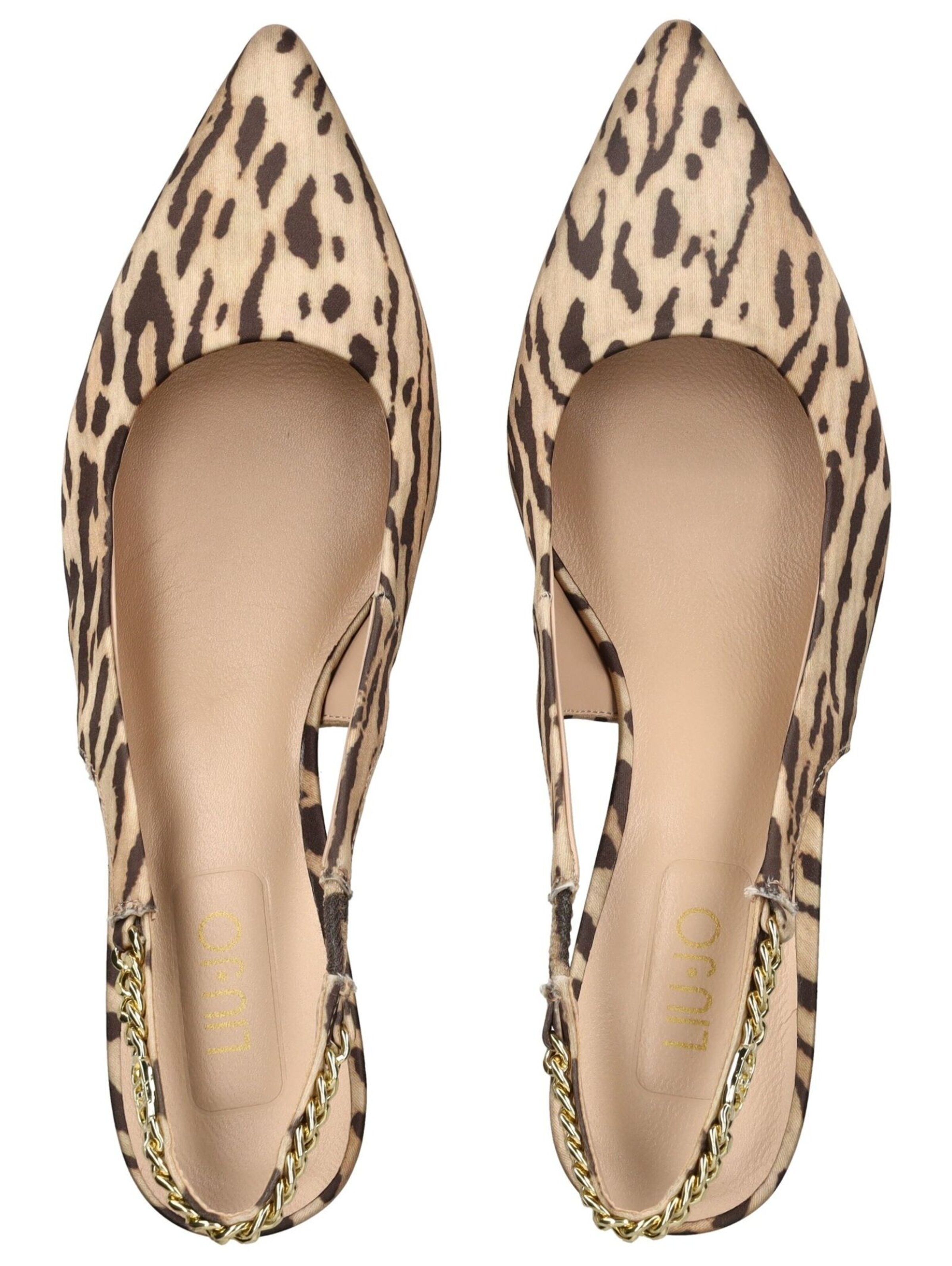 Escarpins à bride arrière Liu Jo en beige