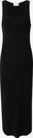 ABOUT YOU x Marie von Behrens Knitted dress 'Vicky' in Black: front