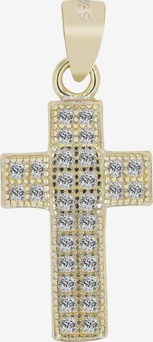 Akzent Anhänger 'Finley, 925 Sterlingsilber, langlebig' in Gold: Vorderseite