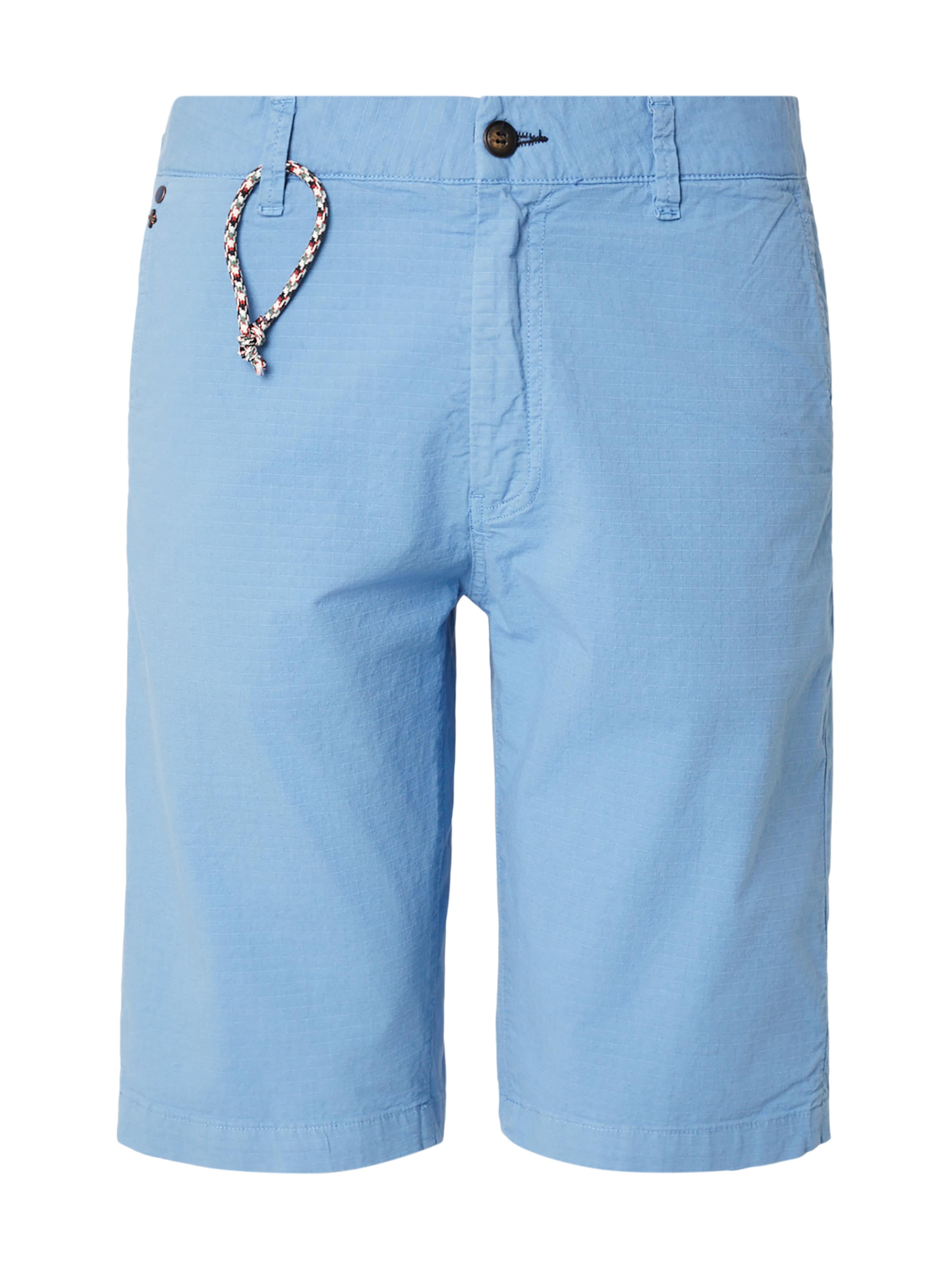 INDICODE JEANS Regular Pants 'Piffer' in Blue: front