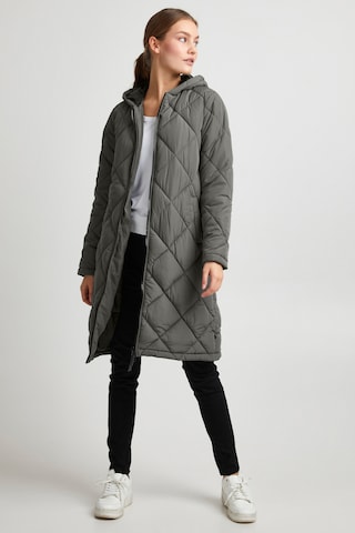 Oxmo Between-Seasons Coat 'Stanca' in Grey