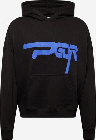 Pegador Sweatshirt 'ZERO' in Zwart: voorkant