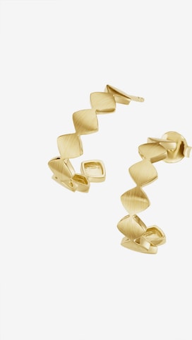 Suri Frey Earrings ' SFY Philly ' in Gold: front