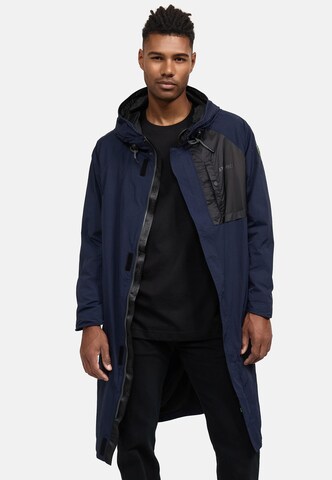 STONE HARBOUR Between-seasons coat 'Zafaar' in Blue