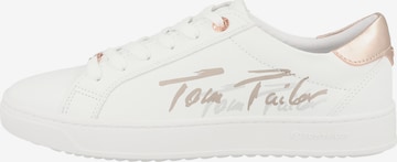 TOM TAILORNiske tenisice - bijela boja