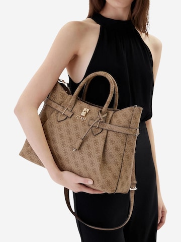 GUESS - Bolso de hombro 'YESBA GIRLFRIEND SATCHEL HWSG78 33070' en beige