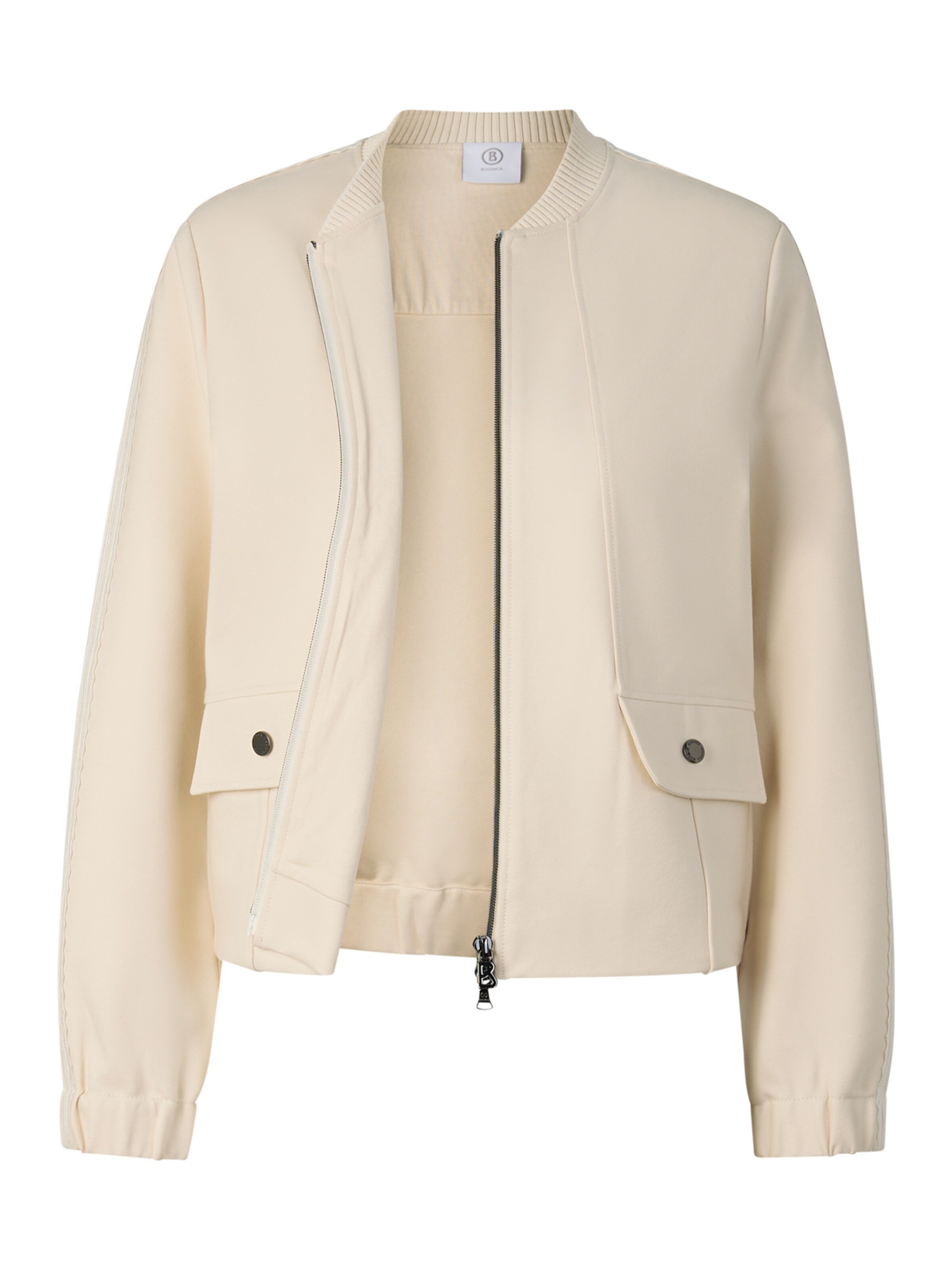 BOGNER Sweatjacke 'Luisa' in Beige