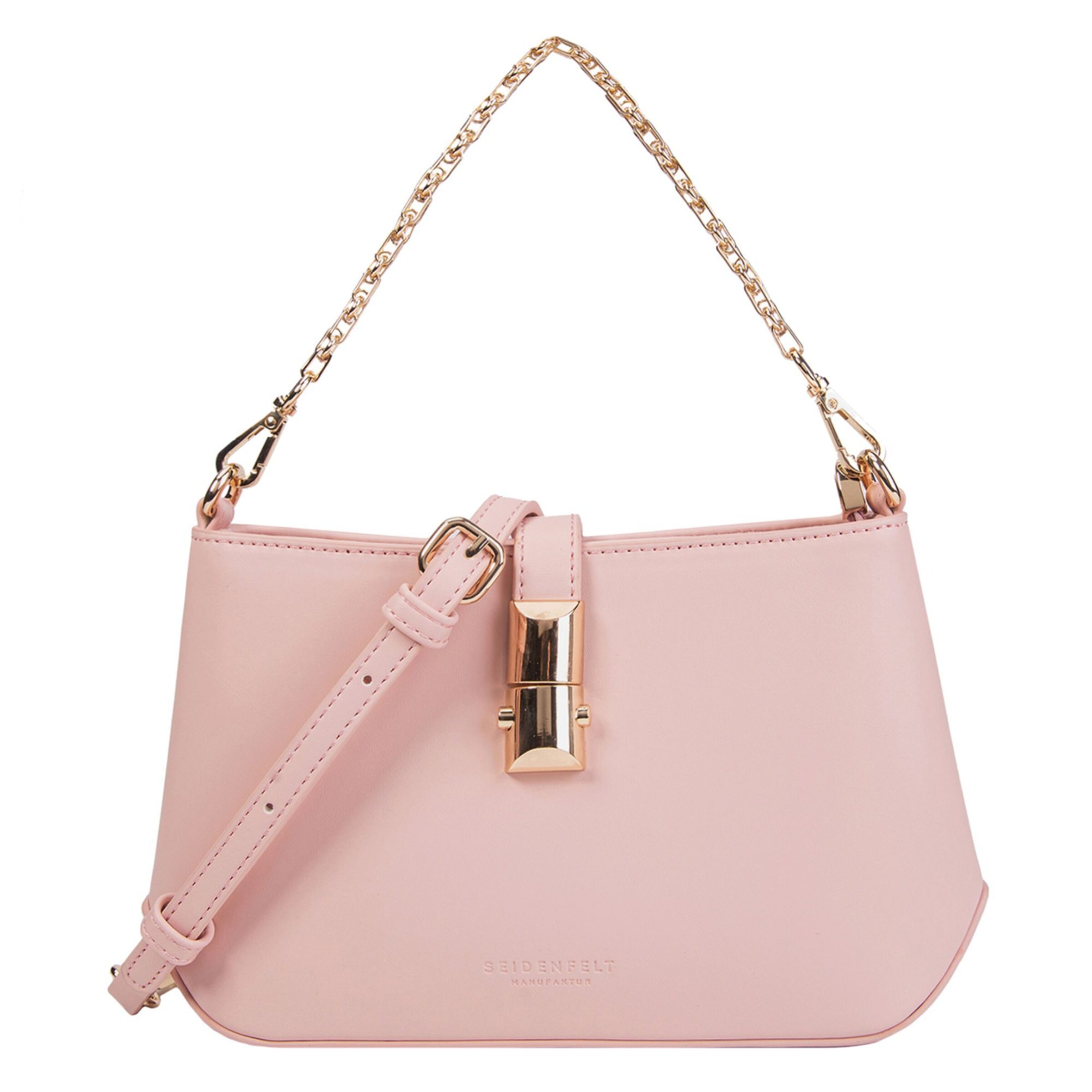 Seidenfelt Shoulder bag 'Lilla Ro' in Pink: front