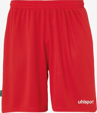 UHLSPORT Sportshorts in rot / weiß, Produktansicht
