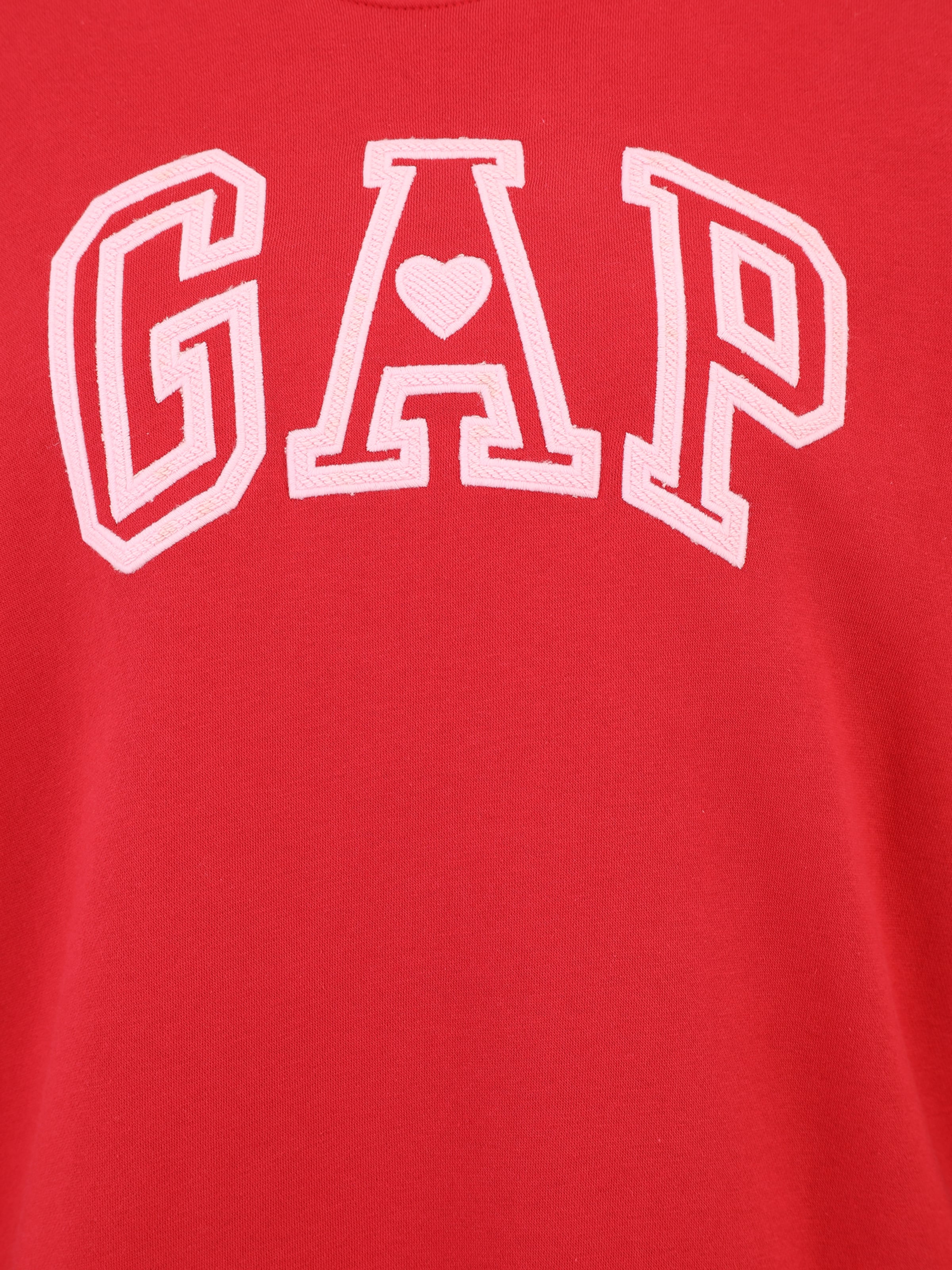 Gap Tall Sweatshirt 'LOVE' in Rood