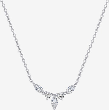 Hey Happiness Necklace 'Royale' in Silver: front